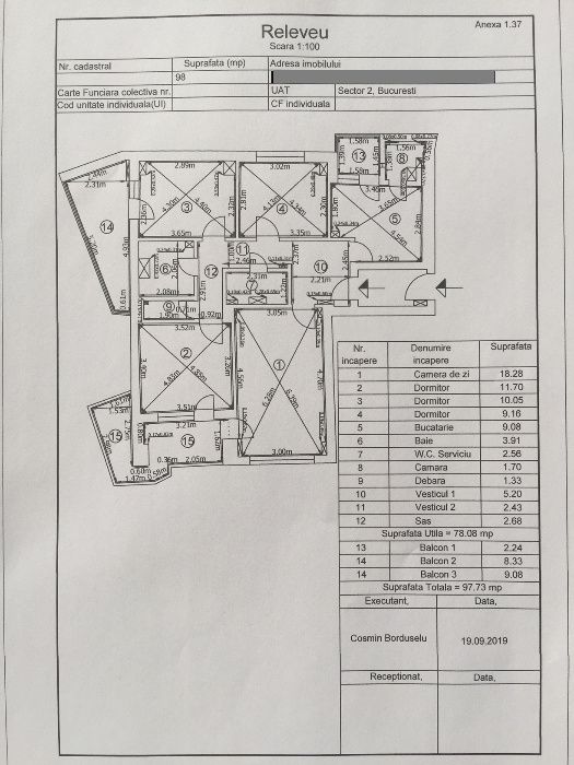 Apartament 4 camere stradal, Colentina, McDonalds, parc Plumbuita