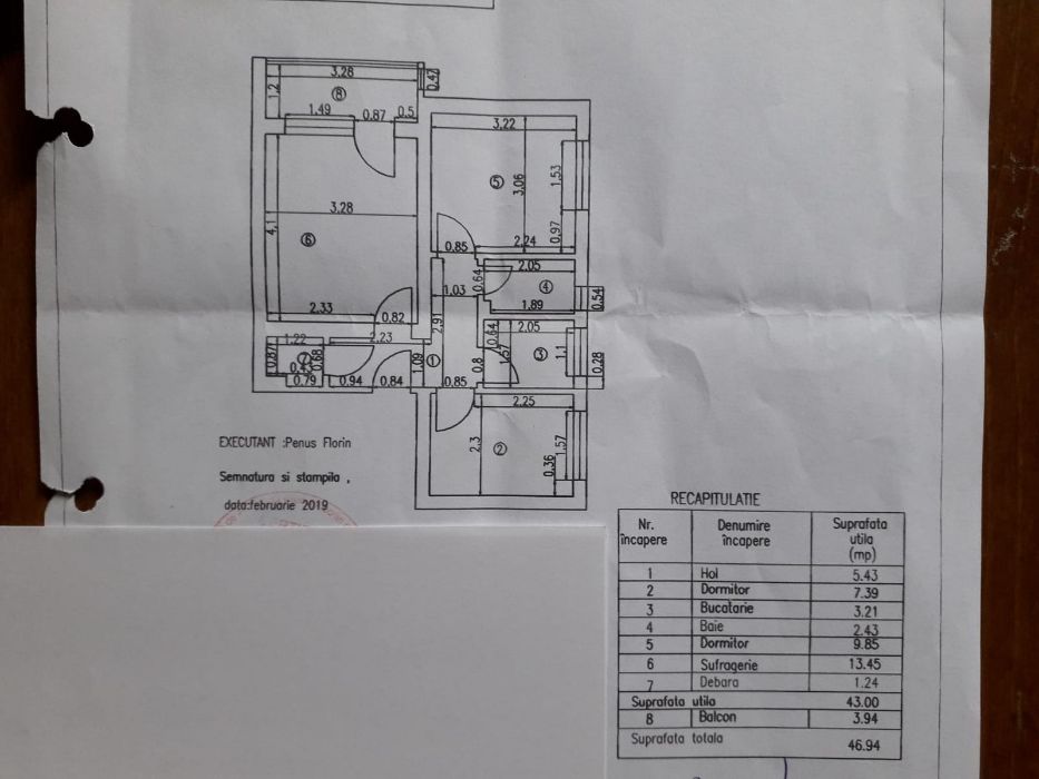 Apartament 3 camere decomandate Henri Coanda, Valea Rosie