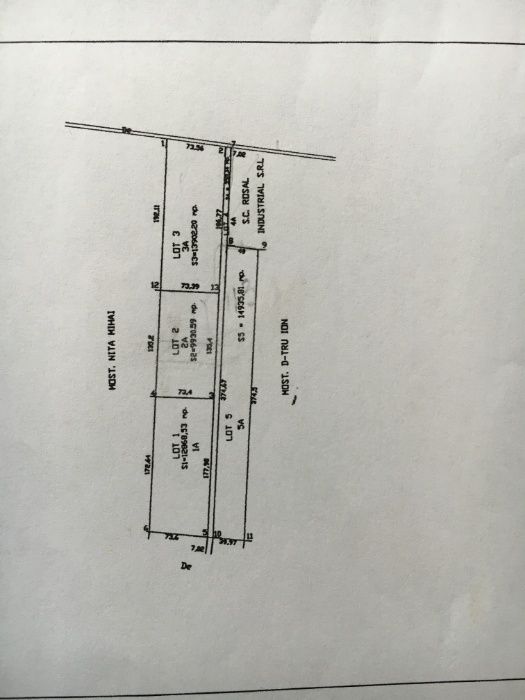 INTRAVILAN oxigenului A2 -13902mp industrial dubla deschidere 73m