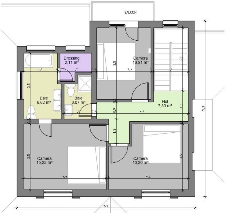 Teren in Dezmir cu 8 parcele + Proiect si Autorizatii de Construire.